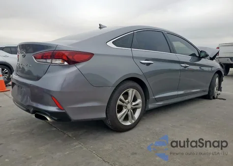 2018 Hyundai Sonata Sport z USA, uszkodzony, nr VIN 5NPE34AF3JH666605